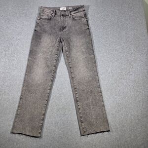 Kensie The Juliet Jeans High Rise Gray Acid Wash Vintage Luxe 6/28